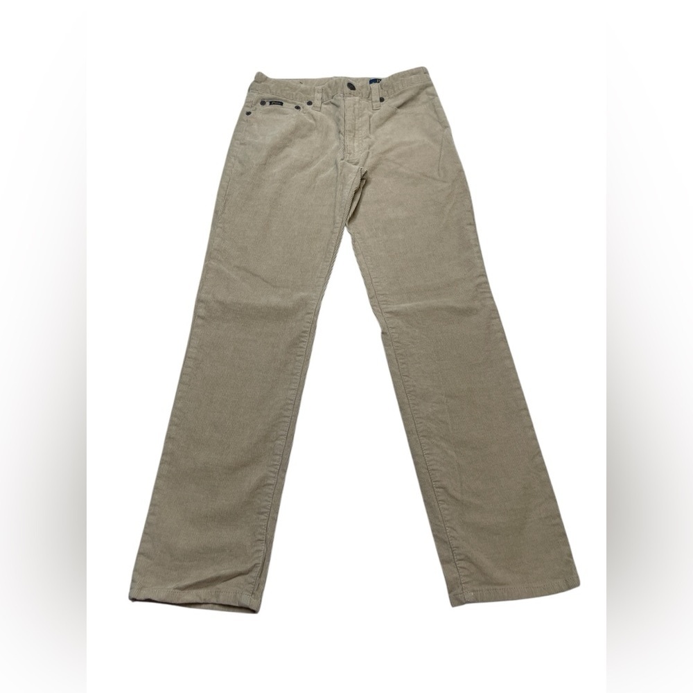 Polo Ralph Lauren Khaki Corduroy Straight Pants Boy’s Size 12